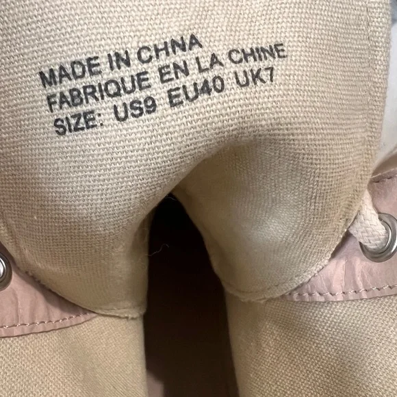 Urban Outfitters Nina Combat Chunky Laced Boots Size 40/9 - Picture 7 of 11